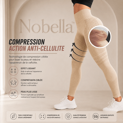 Legging Sculptant Nobella™ — Silhouette Sublimée en 7 Jours ou Remboursée