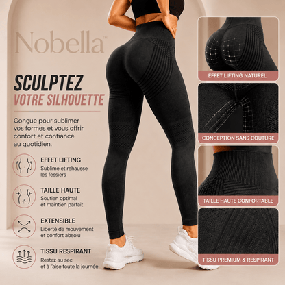 Legging Sculptant Nobella™ — Silhouette Sublimée en 7 Jours ou Remboursée